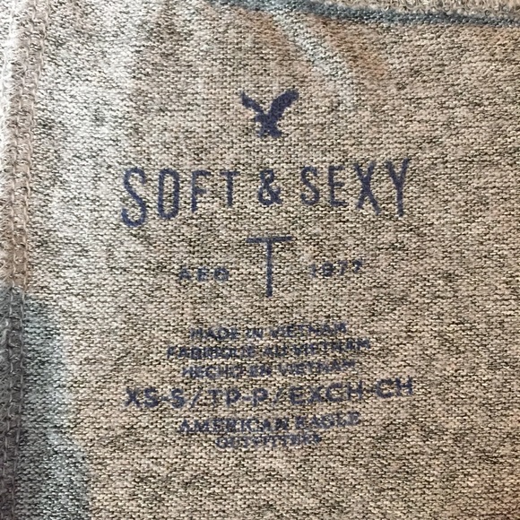 American Eagle Soft and Sexy Cropped T Shirt - Picture 4 of 5